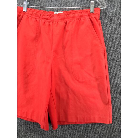 Vintage Womens Koret Francisca Shorts Size 31 Red Made in USA - Picture 4 of 9
